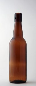 Пивная бутылка БП-1-500-НФ в коричневом стекле