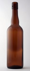 Пивная бутылка БП-1-750-НФ в коричневом стекле