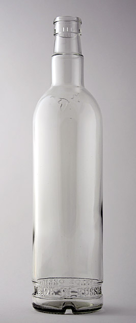 Водочная бутылка КПМ-30-700-БОЗ в прозрачном стекле