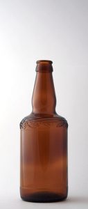 Пивная бутылка КПН-1-500-BRAU BEER в коричневом стекле