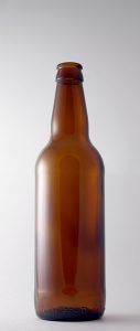 Пивная бутылка КПН-1-500-DEB в коричневом стекле