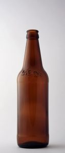 Пивная бутылка КПН-1-500-САН-У в коричневом стекле