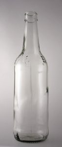 Пивная бутылка КПН-1-500-САН в прозрачном стекле