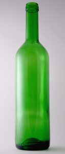 Бутылка для вина П-29-А-750-Бордо в зелёном стекле