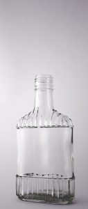 Водочная бутылка В-28-2(2)-250-Ф в прозрачном стекле