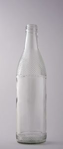 Водочная бутылка В-28-2(3)-500-КТ в прозрачном стекле