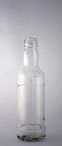 Водочная бутылка В-28-250-Кристалл в прозрачном стекле