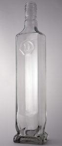 Водочная бутылка В-31-700-Дербент в прозрачном стекле