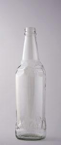 Пивная бутылка ВКП-10(п)-500-TWO-ICE в прозрачном стекле