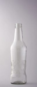 Пивная бутылка ВКП-12-330-REDDS-А в прозрачном стекле