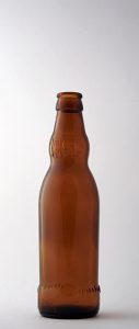 Пивная бутылка ВКП-2-330-Хог в коричневом стекле