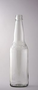 Пивная бутылка ВКП-2-500-МиллерПВ-2 в прозрачном стекле