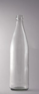 Бутылка для воды Вн-28М-500-NRW в прозрачном стекле