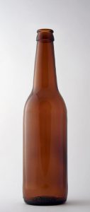 Пивная бутылка КПН-3-500-ЛонгНек в коричневом стекле