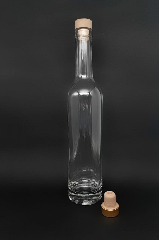Новая бутылка «П-27-500-Русский регламент» в прозрачном стекле