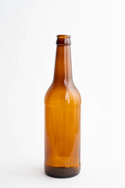 Новая бутылка КПН-1-BECKS-330-m225 в коричневом стекле