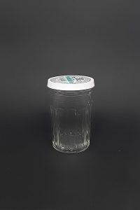 Стакан под пластиковую крышку СП-ВС-2-100-Стакан-PL в прозрачном стекле